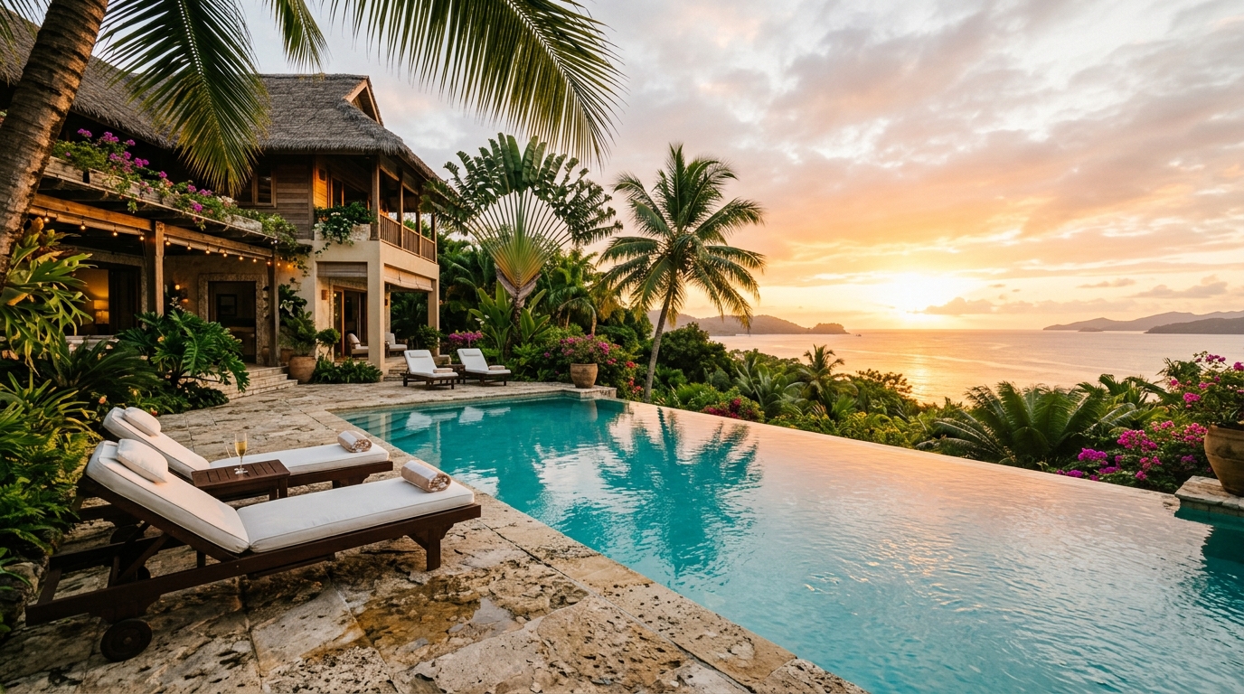 Pool Villa Sunset